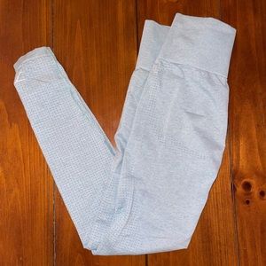 GYMSHARK LIGHT BLUE VITAL SEAMLESS LEGGING SIZE SMALL